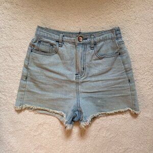 Penshoppe Light Blue Denim Shorts